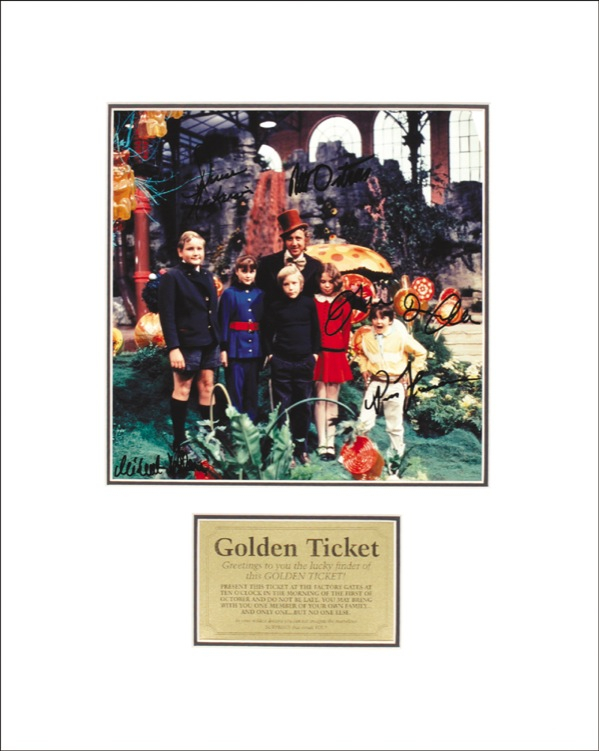 Lot 1199 Willie Wonka and the Chocolate Factory