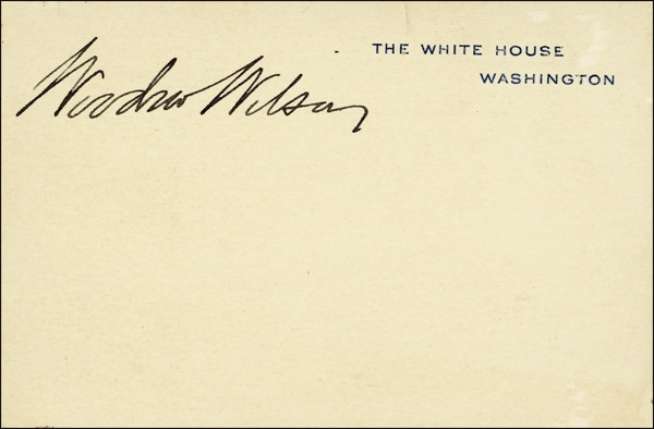 Lot 133 Woodrow Wilson
