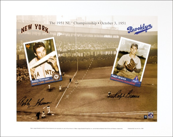 Lot 1270 Ralph Branca and Bobby Thomson