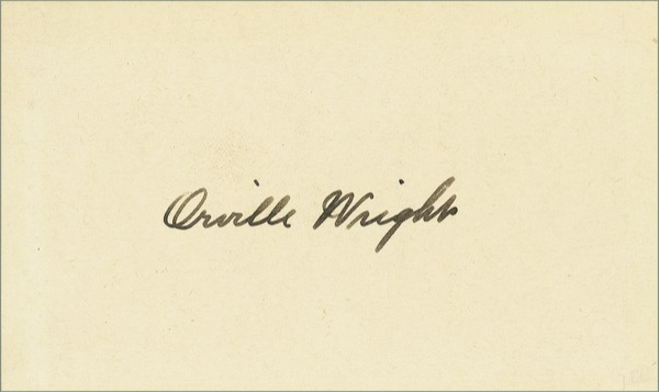 Lot 444 Orville Wright