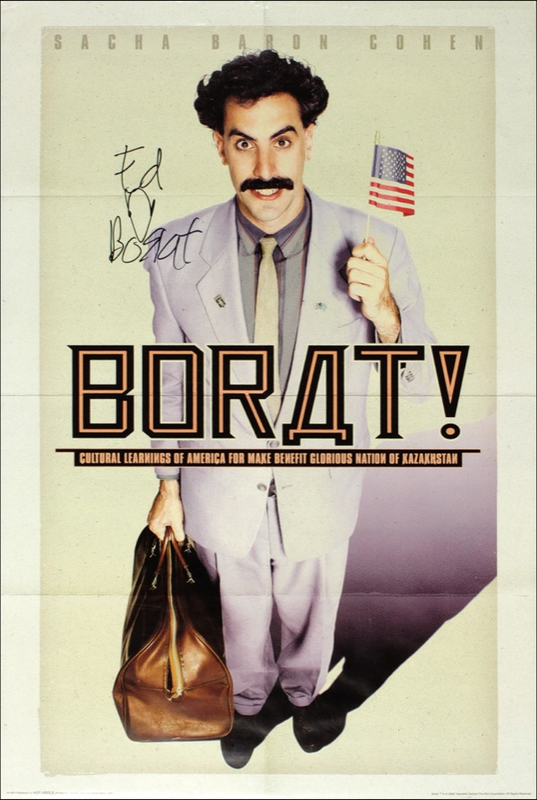 Lot 871 Sacha Baron Cohen