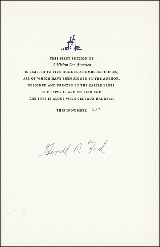 Lot 43 Gerald Ford
