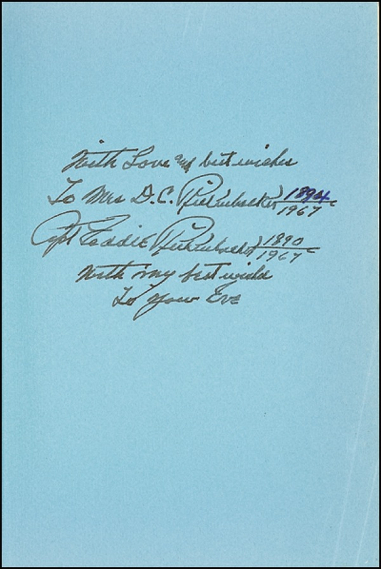 Lot 433 Eddie Rickenbacker