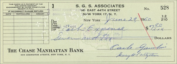 Lot 187 Carlo Gambino