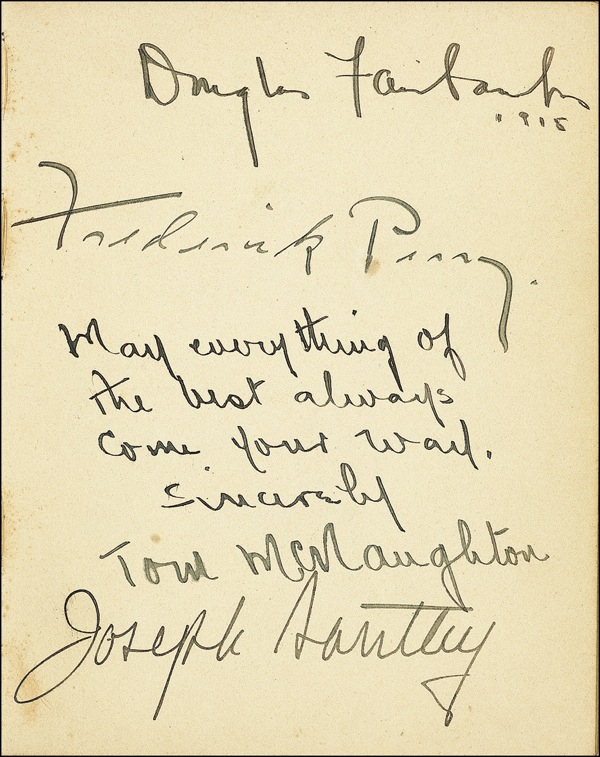 Lot 809 Autograph Album