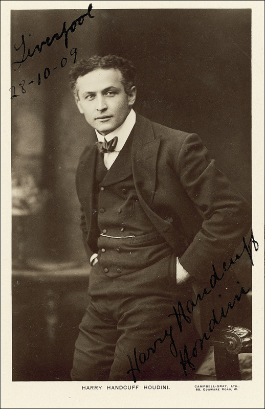 Lot 990 Harry Houdini