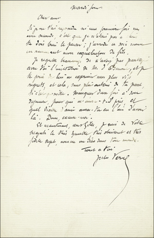 Lot 541 Jules Verne