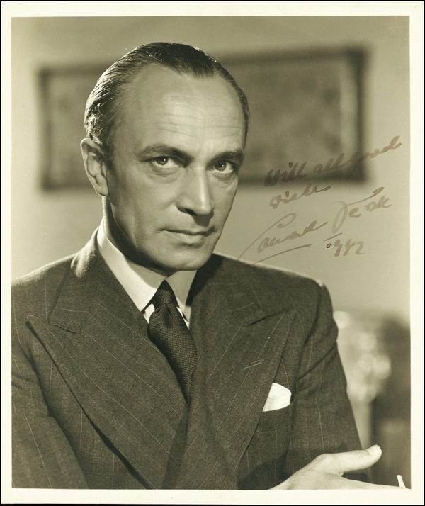 Lot 1185 Conrad Veidt