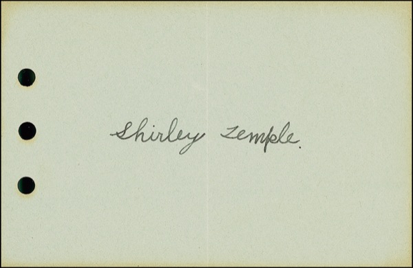 Lot 1171 Shirley Temple