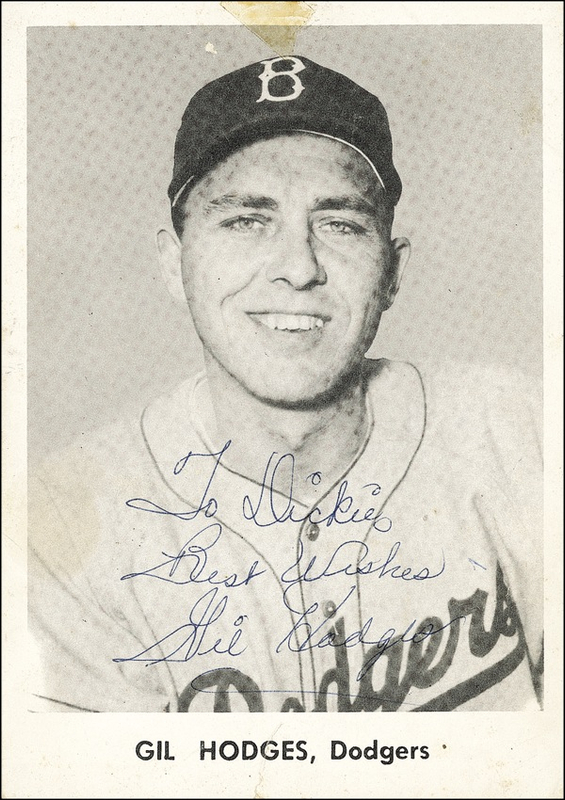 Lot 1367 Gil Hodges