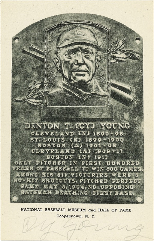 Lot 1577 Cy Young