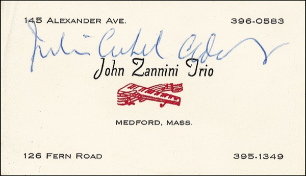 Lot 585 Julian ?Cannonball? and Nat Adderley