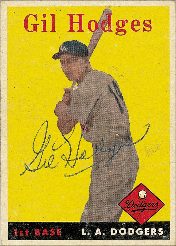 Lot 1368 Gil Hodges