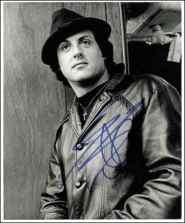 Lot 1144 Sylvester Stallone