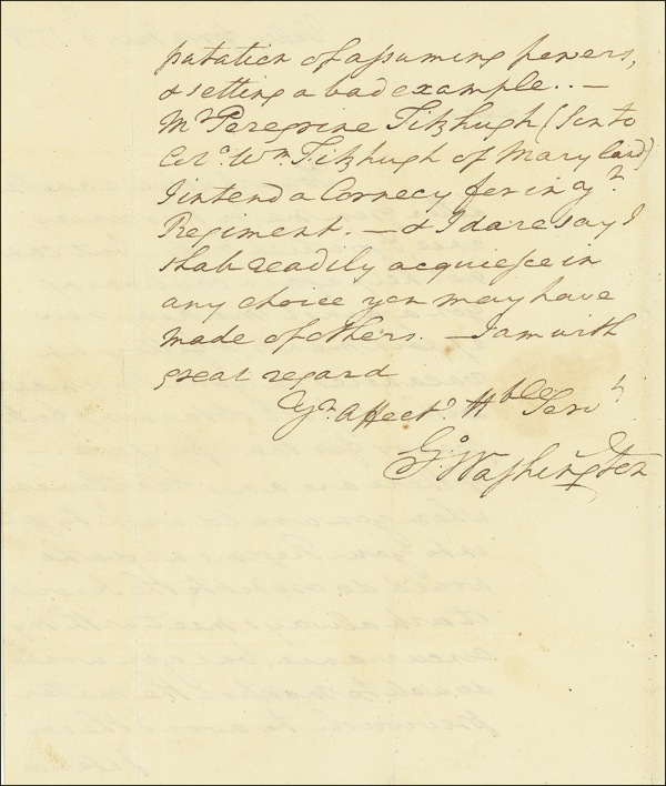 Lot 129 George Washington