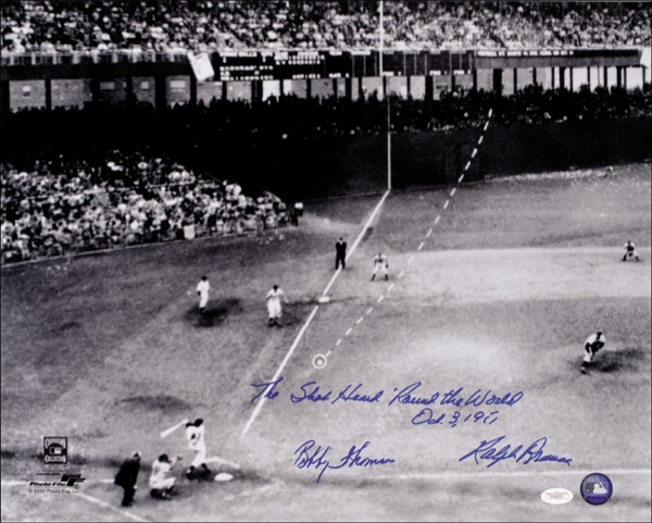 Lot 1271 Ralph Branca and Bobby Thomson