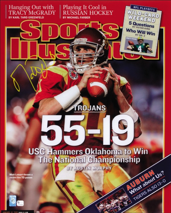Lot 1412 Matt Leinart