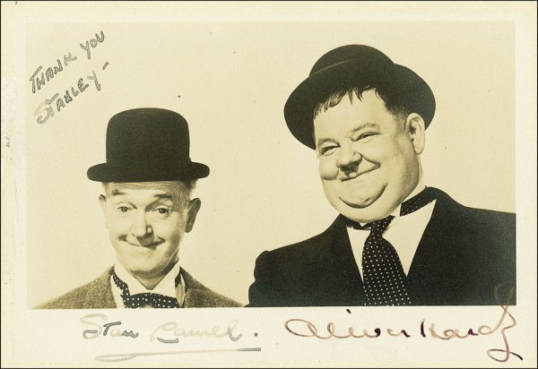 Lot 1028 Laurel and Hardy
