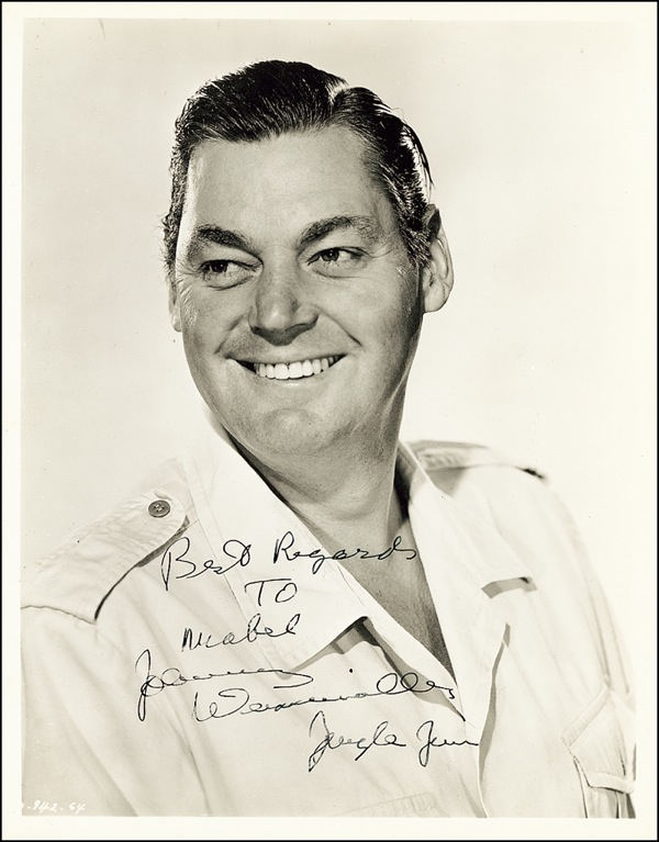 Lot 1187 Johnny Weissmuller