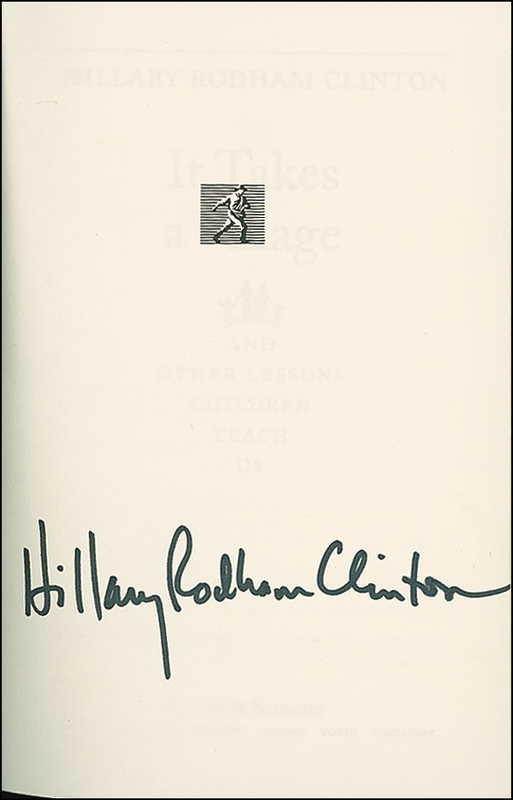 Lot 27 Hillary Clinton