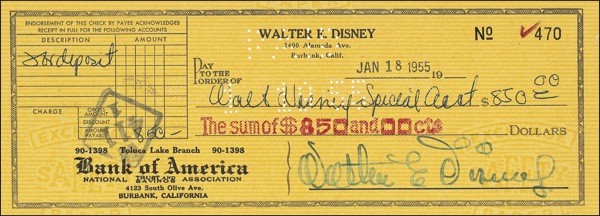 Lot 561 Walt Disney
