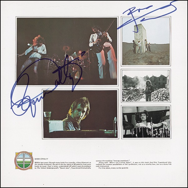 Lot 780 The Who