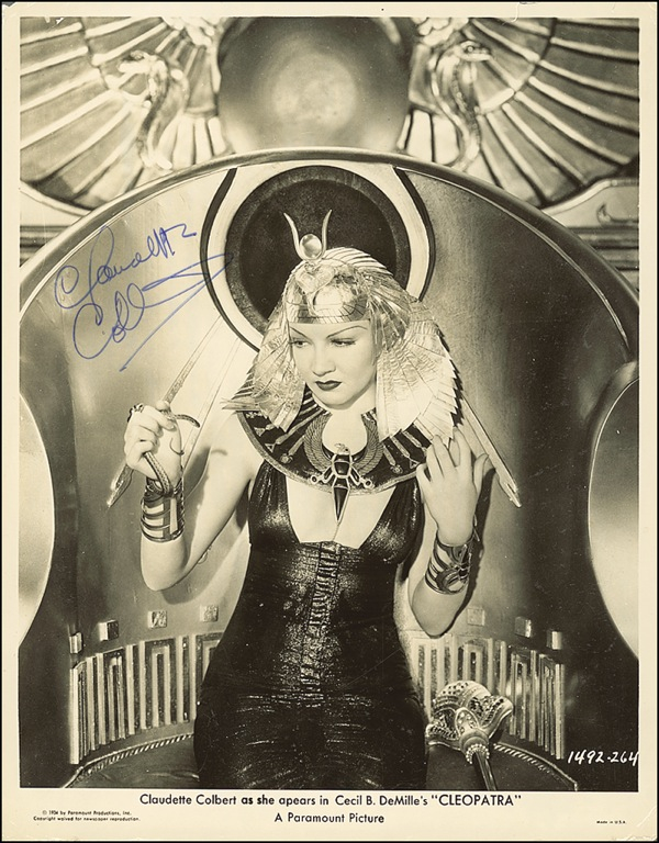 Lot 874 Claudette Colbert