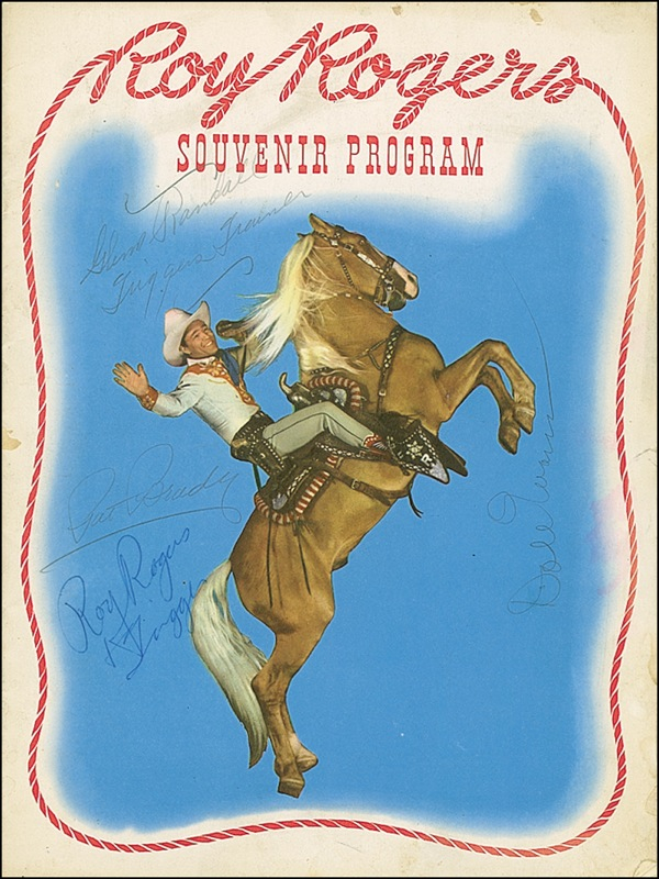 Lot 1123 Roy Rogers and Dale Evans