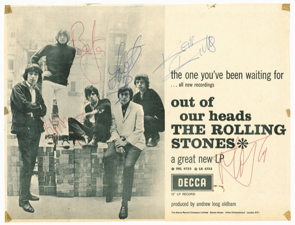 Lot 749 Rolling Stones