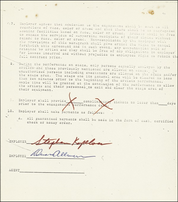 Lot 586 Duane Allman