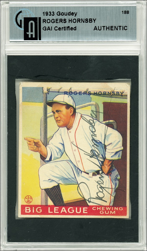 Lot 1373 Rogers Hornsby
