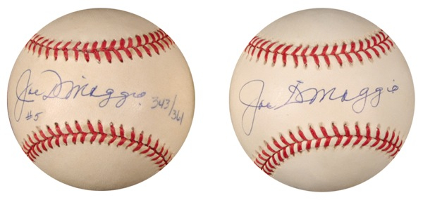 Lot 1318 Joe DiMaggio
