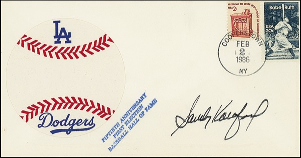 Lot 1403 Sandy Koufax