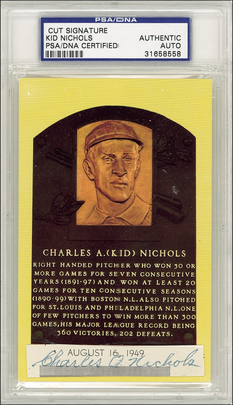 Lot 1464 Charles “Kid” Nichols