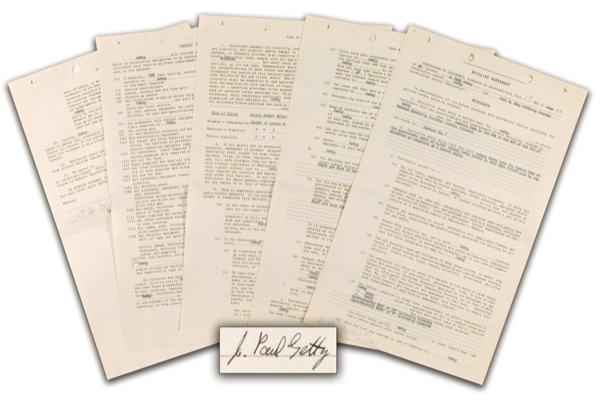 Lot 192 J. Paul Getty