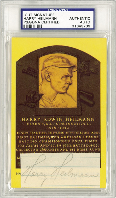 Lot 1361 Harry Heilmann