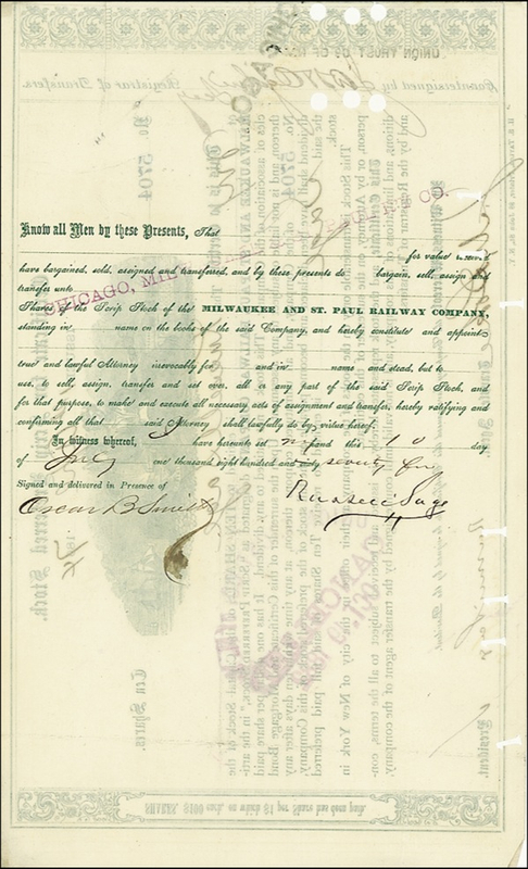 Lot 268 Russell Sage