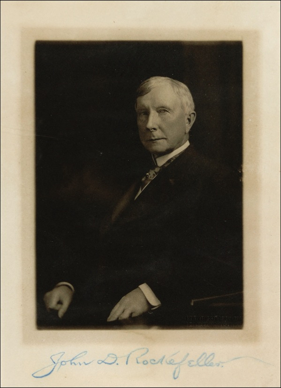 Lot 262 John D. Rockefeller