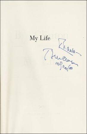 Lot #17 Bill Clinton