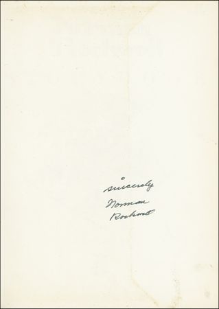 Lot #523 Norman Rockwell - Image 1