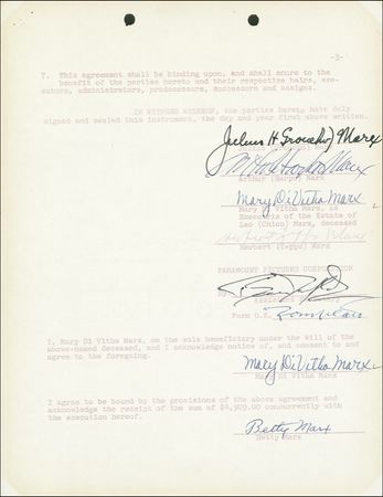 Lot #1054 Marx Brothers - Image 1