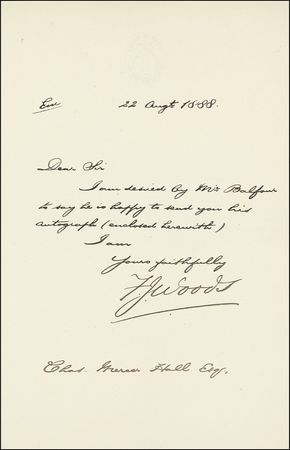 Lot #237 Nineteenth Century Autograph Album - Image 2