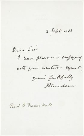 Lot #237 Nineteenth Century Autograph Album - Image 4