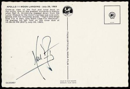 Lot #385 Neil Armstrong - Image 1