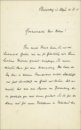 Lot #263 Wilhelm Röntgen - Image 2