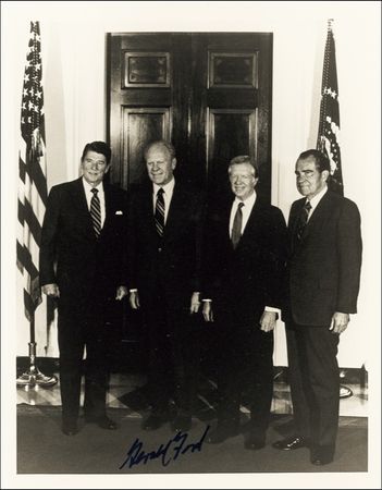 Lot #37 Gerald Ford - Image 2