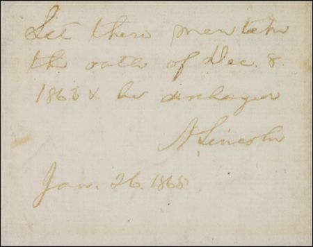 Lot #75 Abraham Lincoln - Image 2