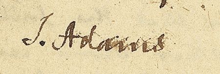 Lot #1 John Adams