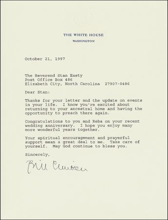 Lot #19 Bill Clinton