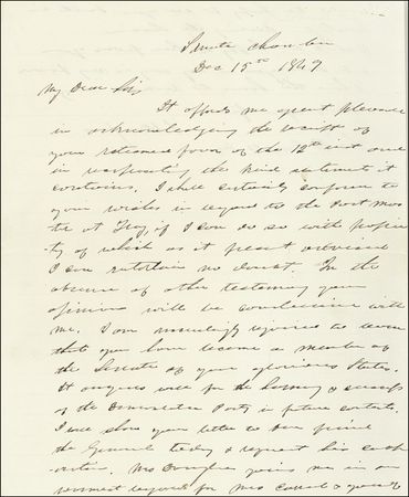 Lot #170 Stephen A. Douglas - Image 2